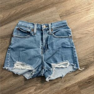 Levi High Rise Shorts